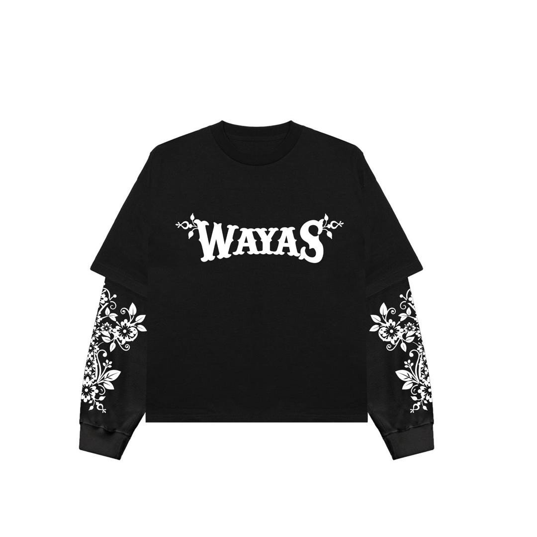 WAYAS double layer tee’s